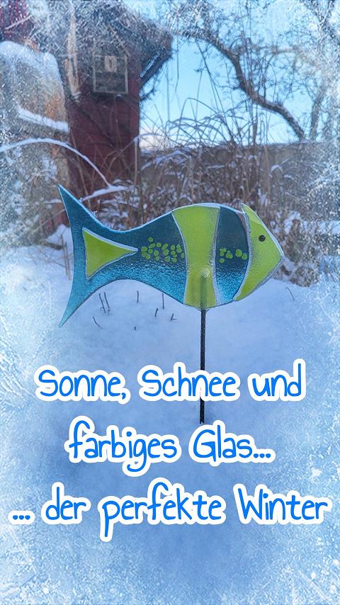 Mehr über den Artikel erfahren farbiges Glas für den Winter