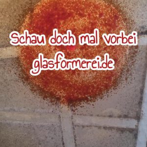 Glasbild